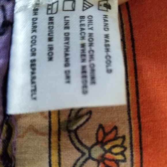 Boho Wrap Around Skirt - Picture 3 of 4